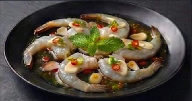 生海老のナンプラー漬け