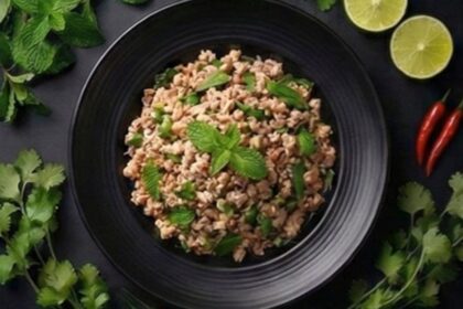 ラープムー 豚ひき肉のスパイシーハーブ和え Spicy Minced Pork Salad