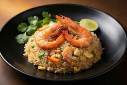 海老炒飯 Shrimp Fried Rice
