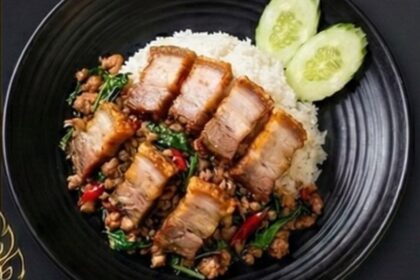 クリスピーポークガパオライス