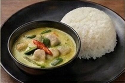 グリーンカレー Green Curry with Rice (Lunch)
